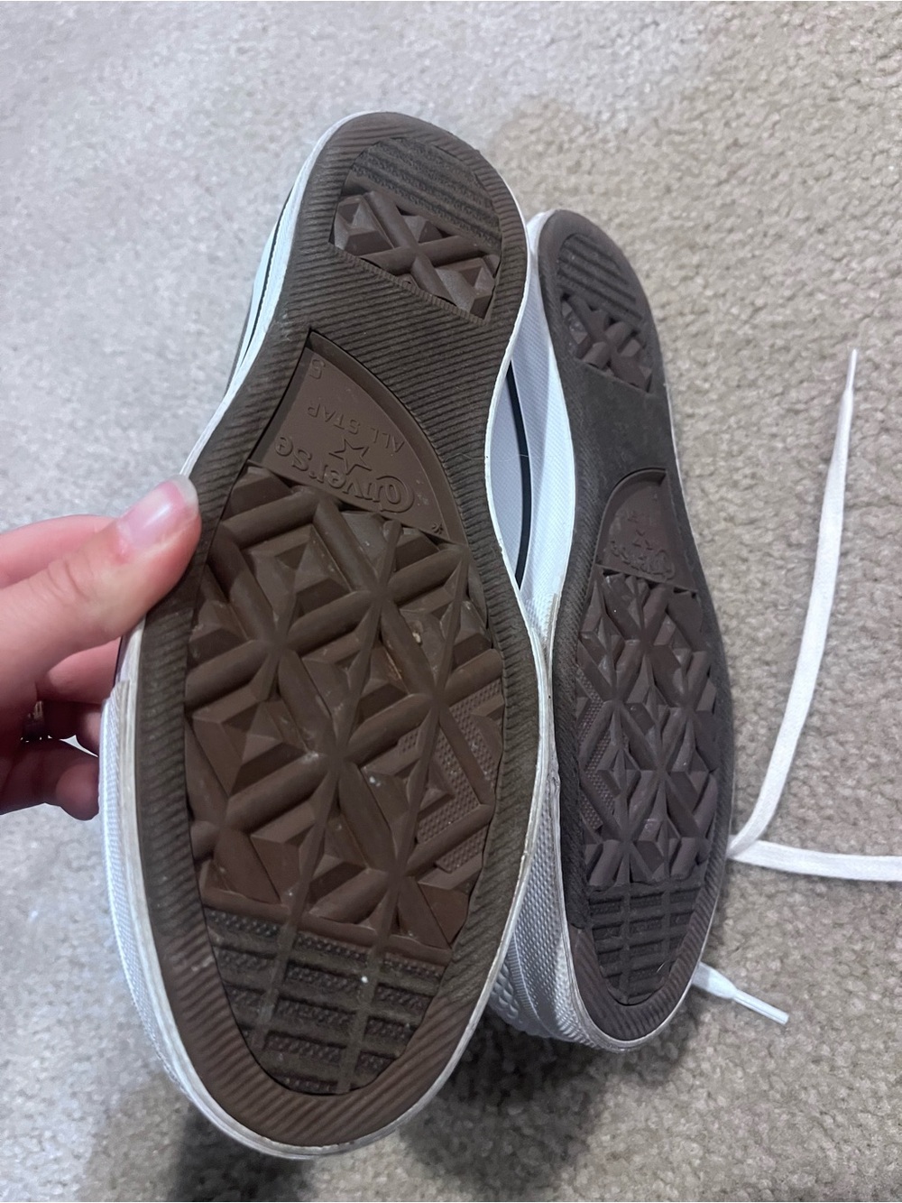 Converse women’s platform Chuck Taylor All Star High Top Sneakers size 7 - Picture 4 of 5